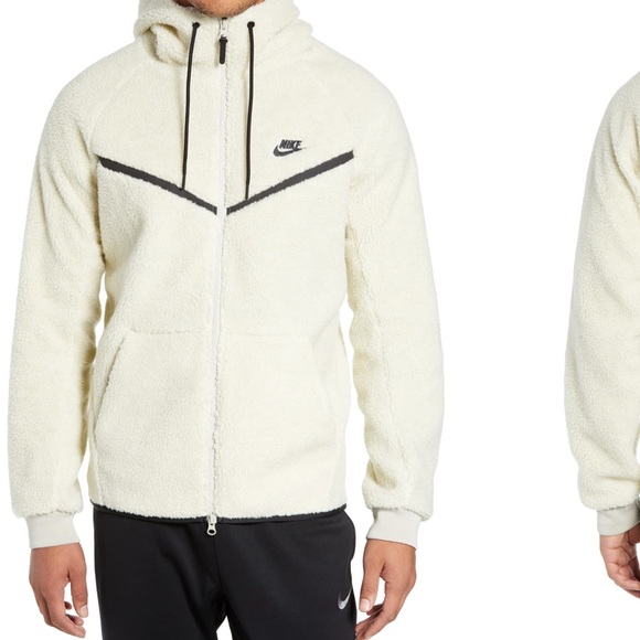 Nike Shirts | Nike Tech Sherpa Wind Runner | Poshmark